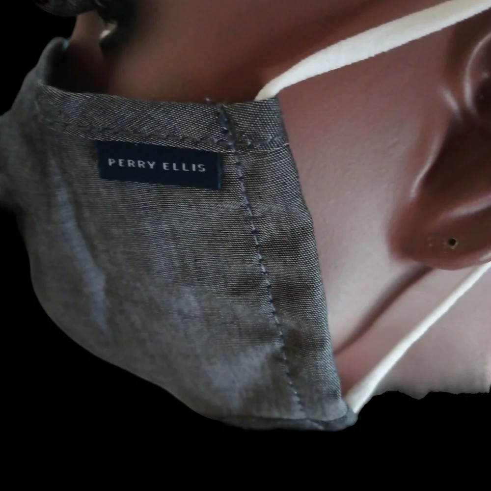 Perry Ellis Gray Grey Unisex Face Mask with Opening